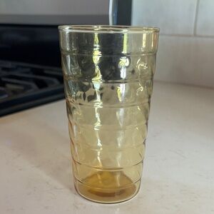 Anchor Hocking Jubilee Amber Textured Glass Replacement
